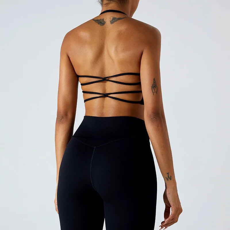 Push-Up Cross-Back Top