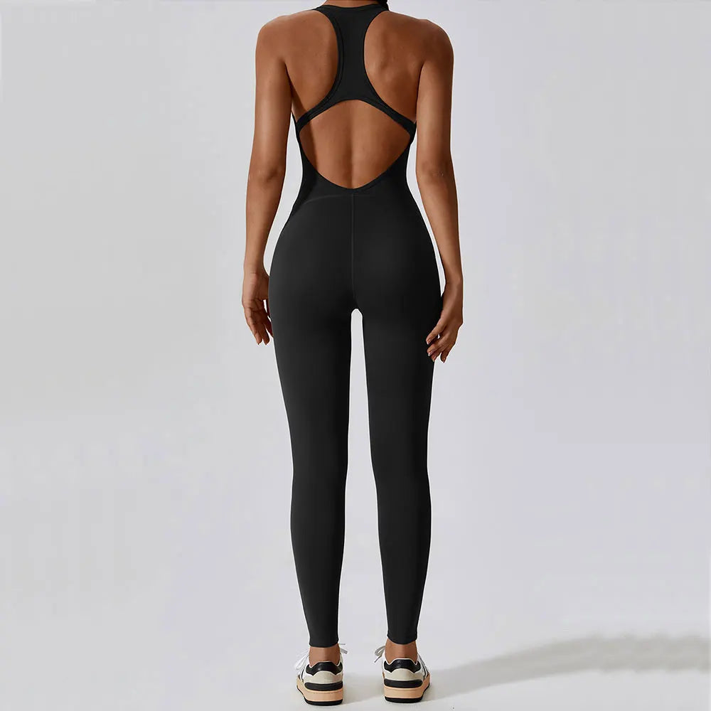 Seamless Performance Yoga Jumpsuit