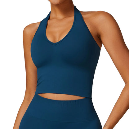 Seamless Push-Up Sports Bra