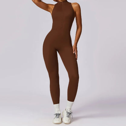 V-Back PowerFit Jumpsuit: