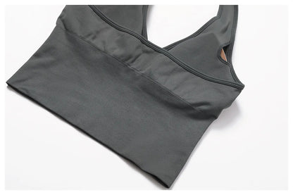 Seamless Push-Up Sports Bra