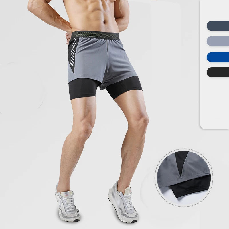 Quick-Dry Gym Shorts