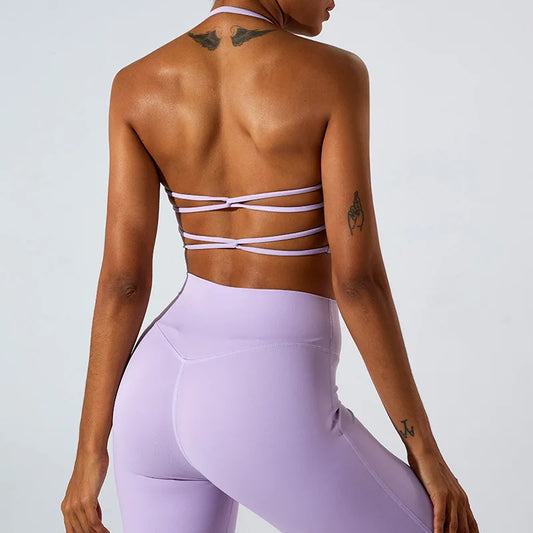 Push-Up Cross-Back Top