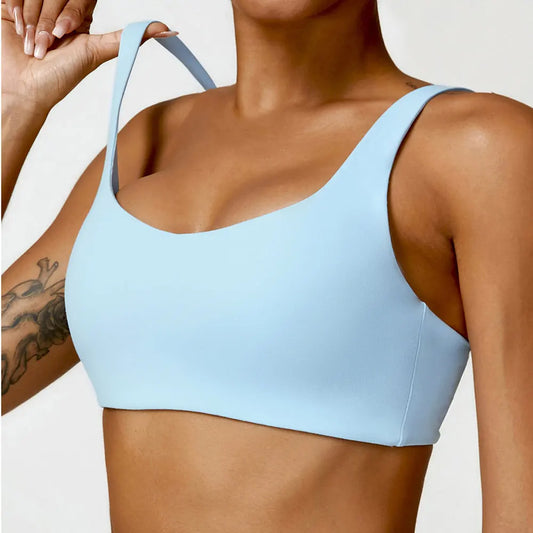 Seamless Push-Up Sports Bra