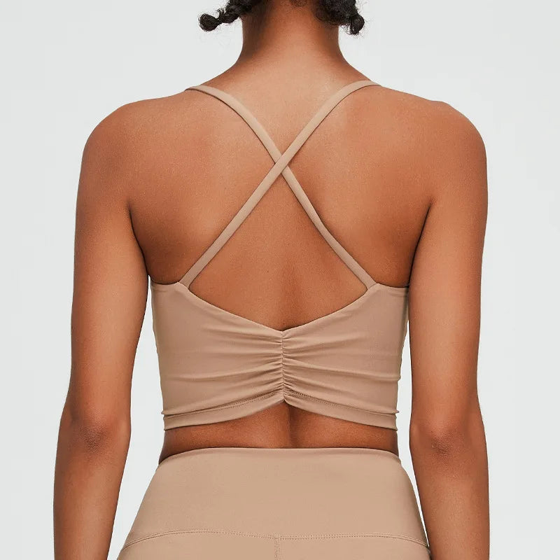 Cross-Back Sports Bra