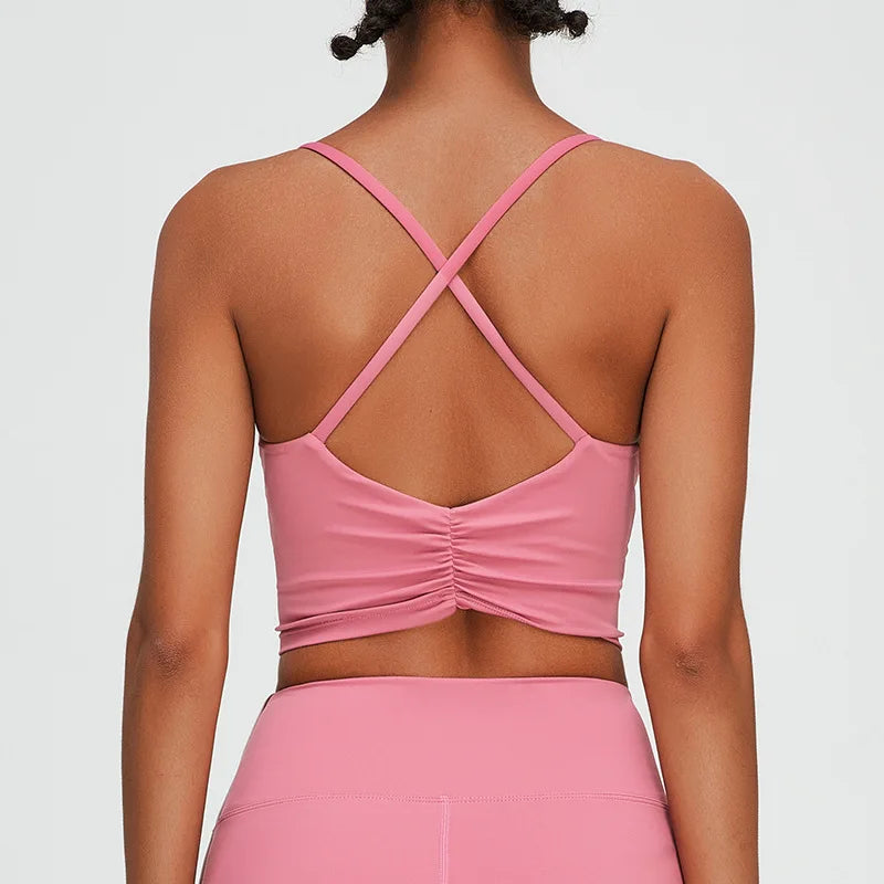 Cross-Back Sports Bra